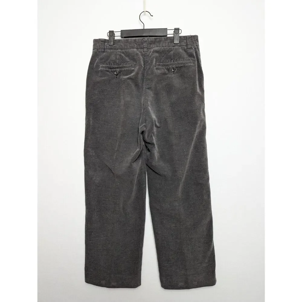 Vintage Eddie Bauer‎ Gray Textured Classic Fit Pants Size 33
